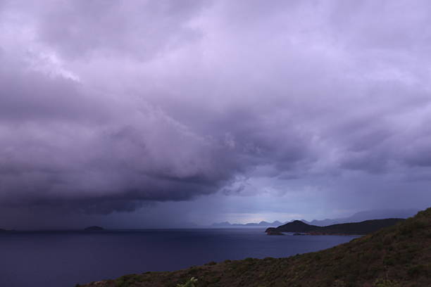 istock Last Light of the Day with Storm 517347023