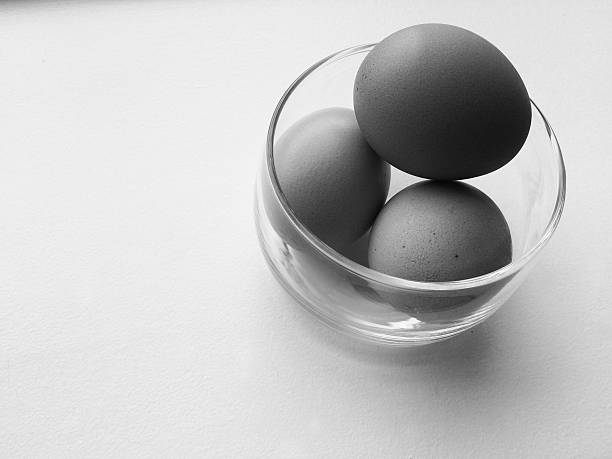 Eggs in a Glass Bowl