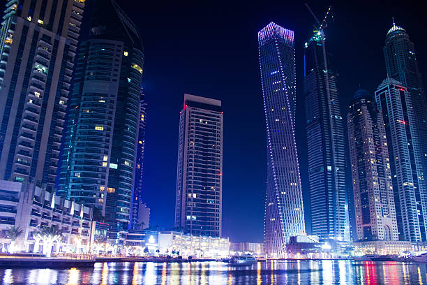 istock Dubai Marina at night 517348330