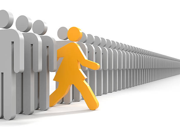 istock Woman run to new opportunities 517349636