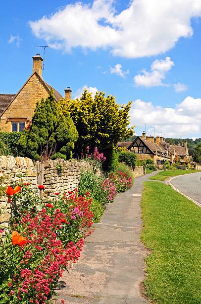 Cotswold cottages, Broadway.