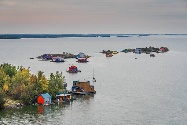 Great Slave Lake stock photo