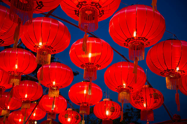 istock Chinese lanterns in lantern festival at Phuket 517371982