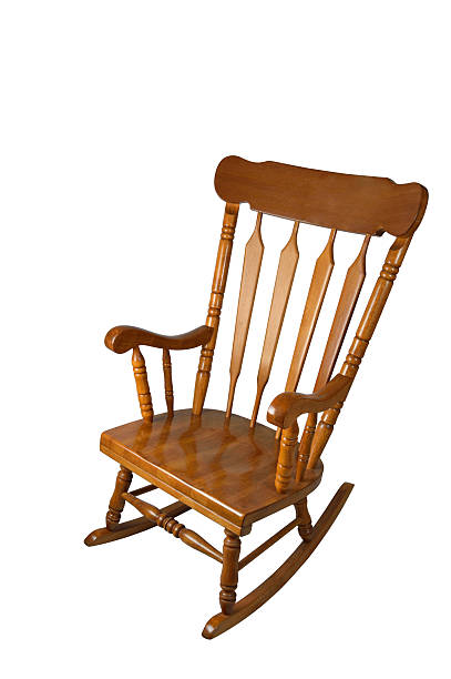istock Wooden Rocking Chair 517373112
