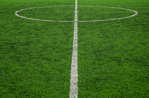 Image of Soccer Field texture background.