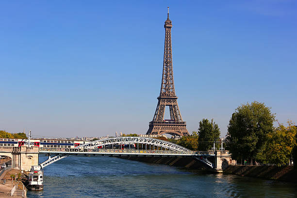 istock View on Eiffel Tower in Paris, France 517375511