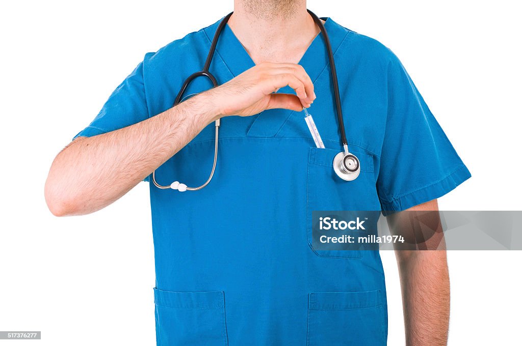 Medical doctor. Adult Stock Photo