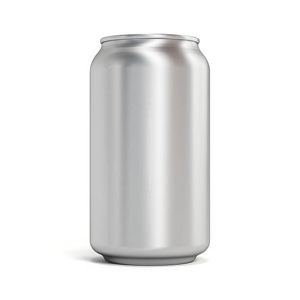 Soda can Blank aluminum soda can on white background drink can photos stock pictures, royalty-free photos & images