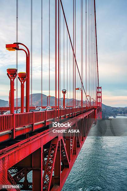 Golden Gate Bridge San Francisco Stock Photo - Download Image Now - Architecture, Bay of Water, Bridge - Built Structure