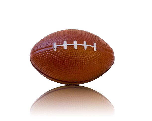 istock Rugby balls isolated on white background. 517379710