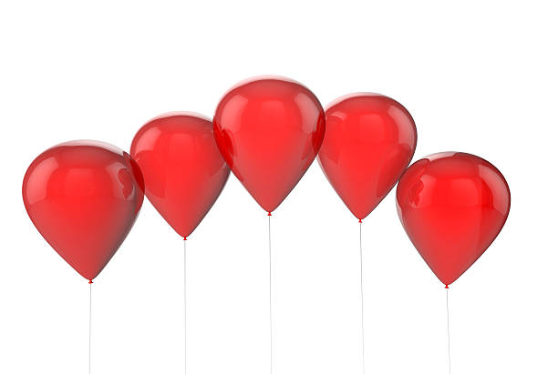 istock Collection of Balloons isolated on white 517380141