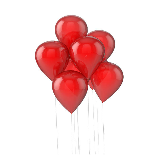 istock Collection of Balloons isolated on white 517380147