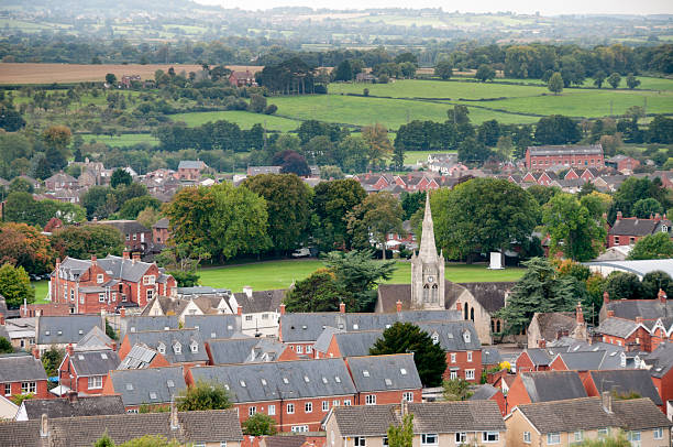 istock Homes In A Village In The UK 517381159
