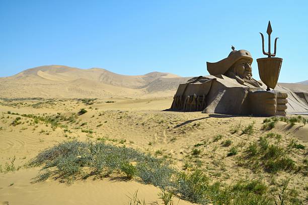 istock Badain Jaran desert, Inner Mongolia, China 517381432