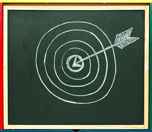 istock Arrow in the center. 517381689