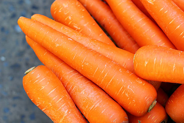 istock Close-up of the fresh carrots. 517382175