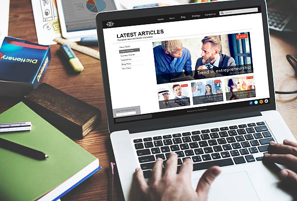 istock Lastest Article Webpage Advertising Announcement Concept 517383544