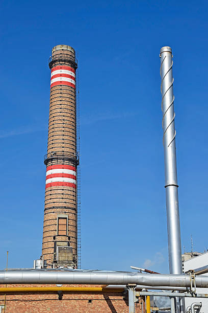 istock Smoke stacks of the power plant 517396427