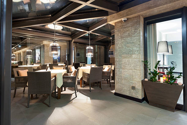 istock Interior of a stylish restaurant 517396941