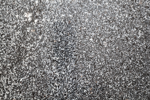 grey granite worksurface chopping board background