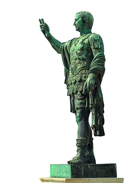 istock Statue of Emperor Marcus Nerva  in Rome, Italy 517403033