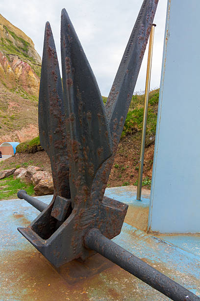istock Details anchor of old ship 517408418