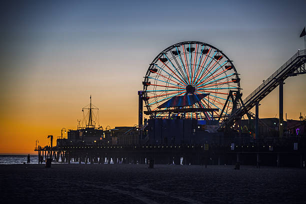 istock Santa Monica Pier at Night 517408928