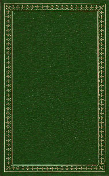 Dark greeen leather cover