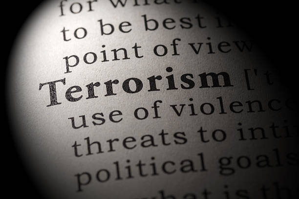 terrorism Fake Dictionary, Dictionary definition of the word terrorism terrorism stock pictures, royalty-free photos & images
