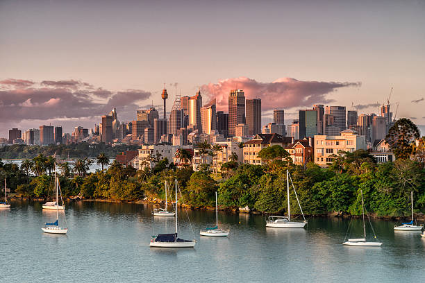 istock Sydney city at dusk 517416106