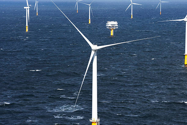istock Windmills in Sea 517416584