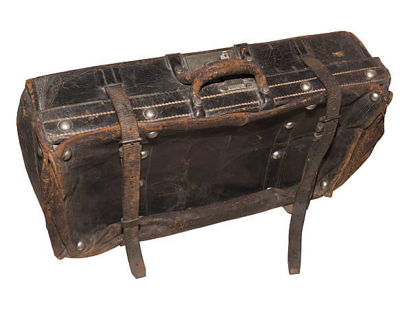 istock Vintage suitcase, 19th century 517417886