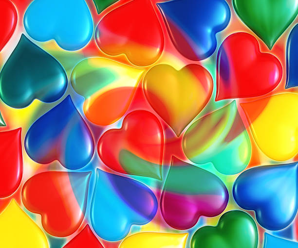 istock Hearts 3d pictures 517420823