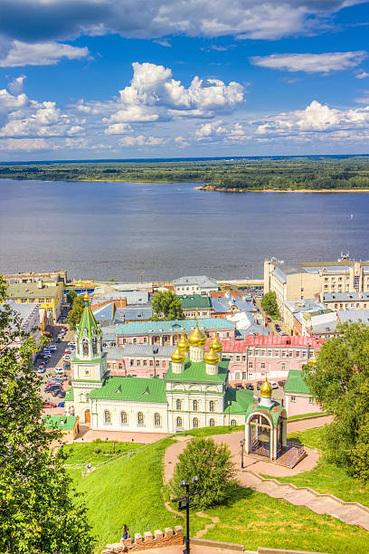 istock Top view  center  Nizhny Novgorod 517420901