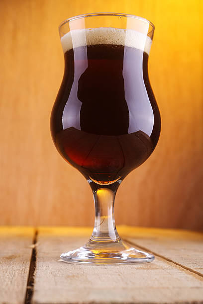 Tulip beer glass