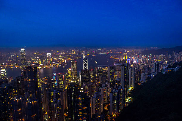 istock Skyline of Hong Kong in Summer 517422340