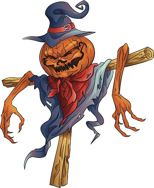 430+ Scary Scarecrow Clip Art Illustrations, Royalty-Free Vector ...
