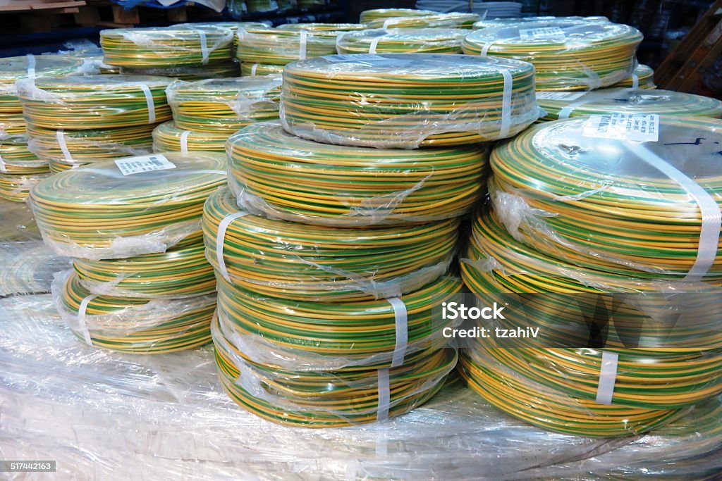 Electrical wires Balance Stock Photo