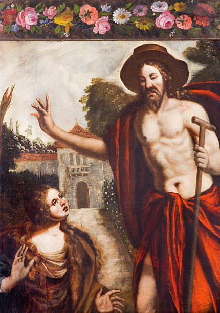 istock Padua - Christ as gardener and St. Mary Magdalene 517444223