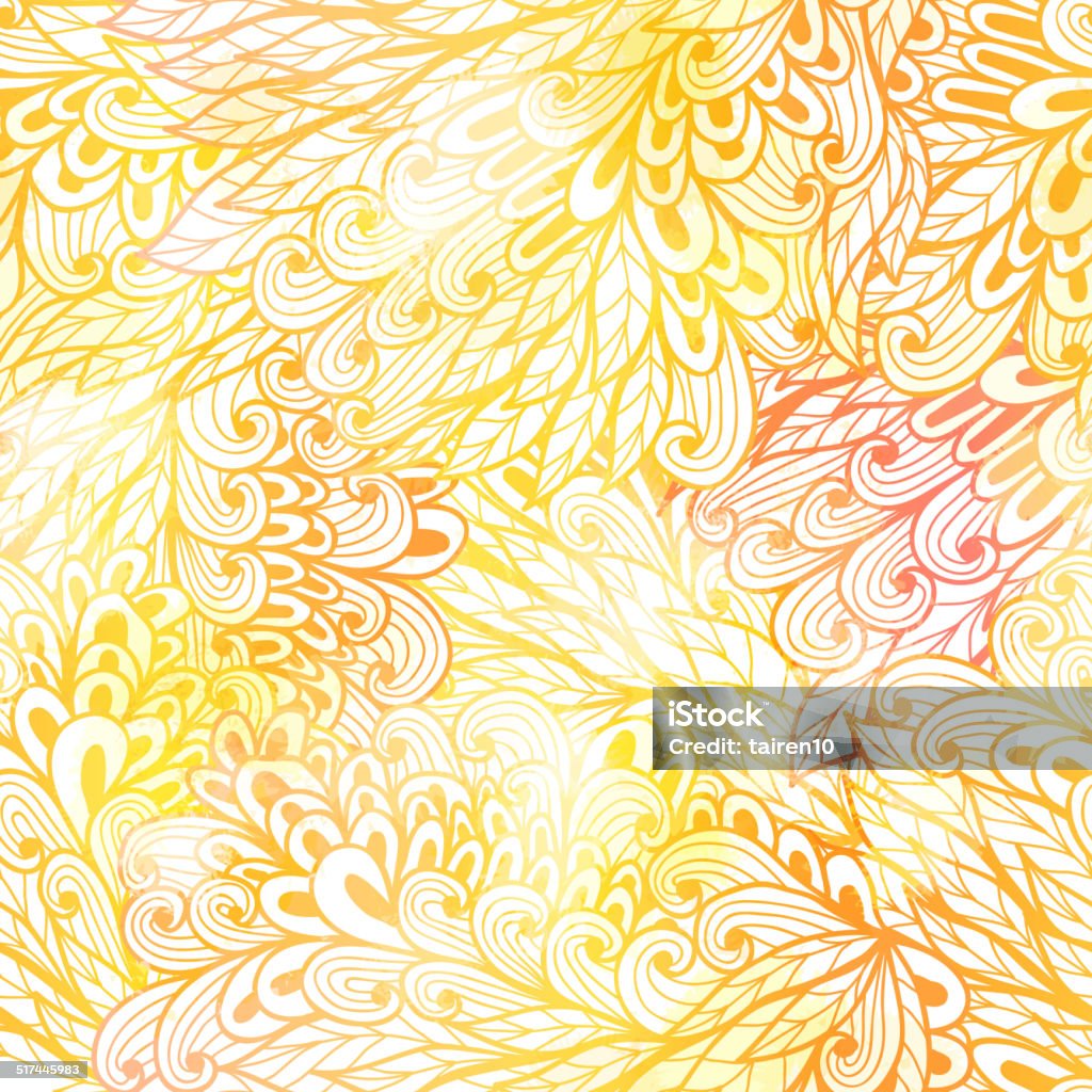 Seamless Floral Gradient Pattern Stock Illustration - Download Image ...