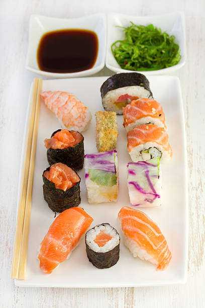 istock Japanese food on the dish with sauce 517446105