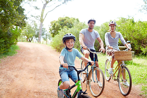 istock Keeping fit with the family 517447815