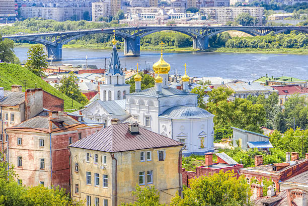 istock Top view  center  Nizhny Novgorod 517448689