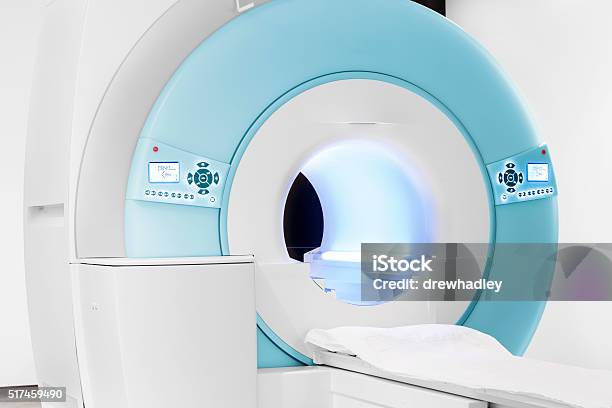 Mri Magnetic Resonance Imaging Machine Stock Photo - Download Image Now - MRI Scan, Open, Medical Scanner