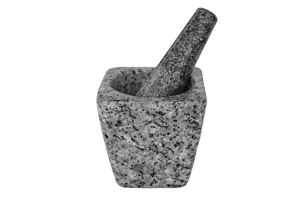 istock used mortar on white background; Thai traditional for cooking 517462686