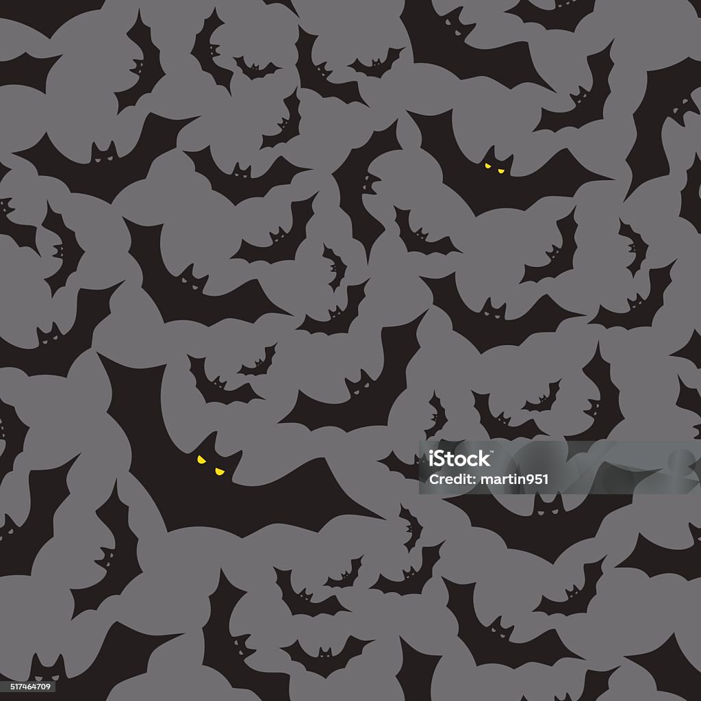 Subtle Bat Pattern Bat Seamless Dark Pattern Eps10 Stock Illustration - Download Image Now ...