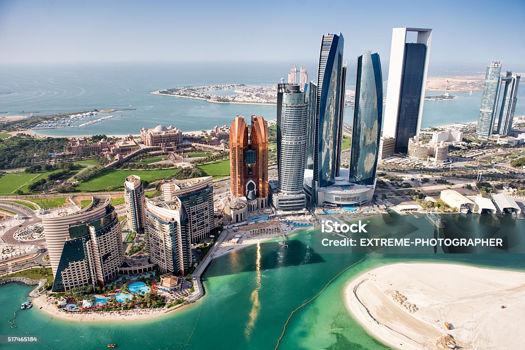 Berühmte Gebäude in Abu Dhabi - Lizenzfrei Abu Dhabi Stock-Foto