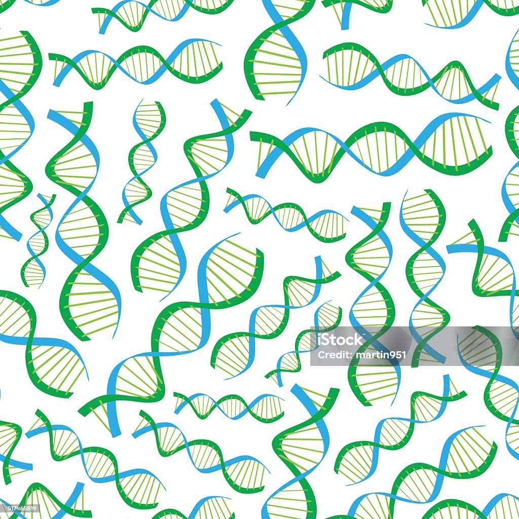 New Dna Pattern Dna Seamless Pattern Eps10 Stock Illustration - Download Image Now ...