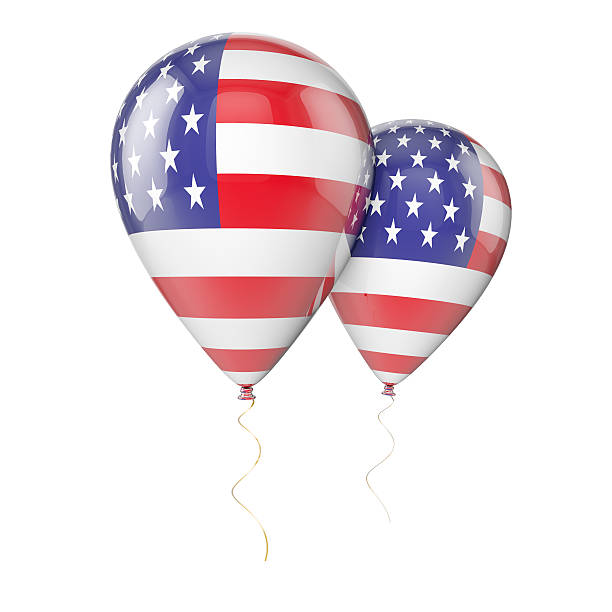 istock Stars and Stripes Balloons 517466445