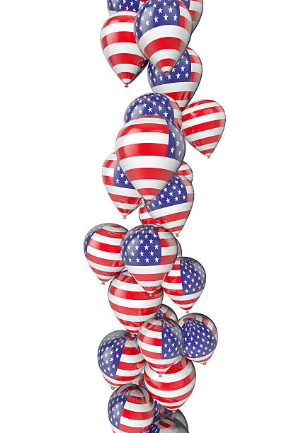 istock Stars and Stripes Balloons 517466449